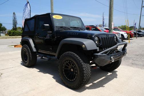Black Clearcoat 2015 Jeep Wrangler Sport