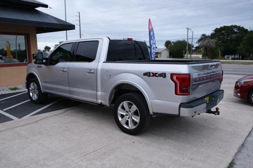 Ingot Silver Metallic 2016 Ford F-150 Platinum
