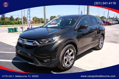 Black 2017 Honda CR-V EX-L