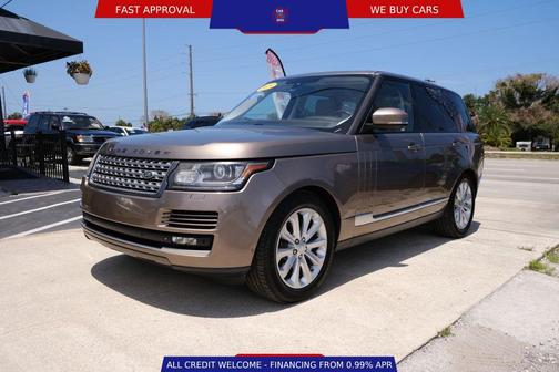 Brown 2015 Land Rover Range Rover 3.0L Supercharged HSE