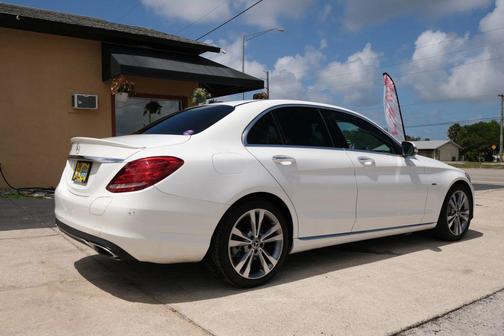 White 2018 Mercedes-Benz C-Class C 350e Plug-In Hybrid Sedan 4D