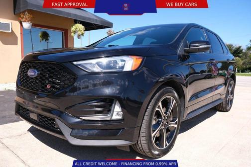 Agate Black 2020 Ford Edge ST