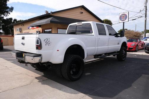 Oxford White 2015 Ford F-350 Lariat