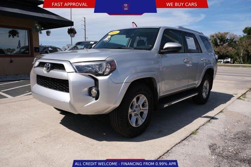 Classic Silver Metallic 2015 Toyota 4Runner SR5