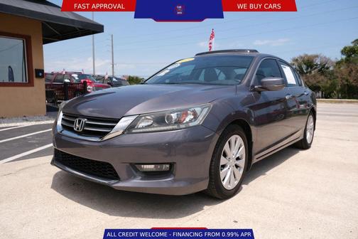 Modern Steel Metallic 2015 Honda Accord EX-L