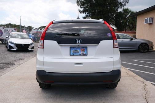 White Diamond Pearl 2014 Honda CR-V EX-L