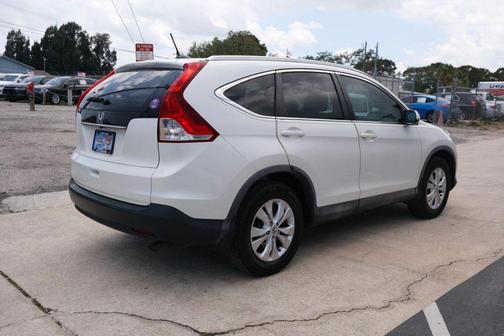 White Diamond Pearl 2014 Honda CR-V EX-L