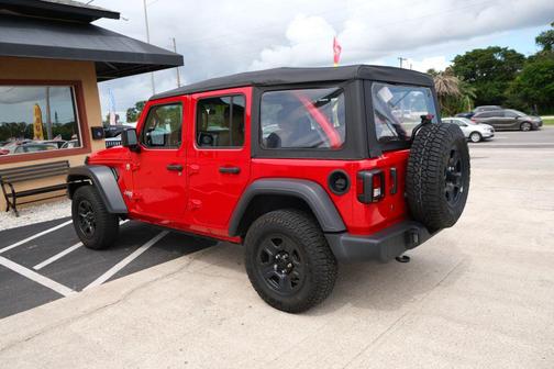 Firecracker Red Clearcoat 2020 Jeep Wrangler Unlimited Sport