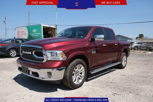 Red 2018 RAM 1500 Longhorn