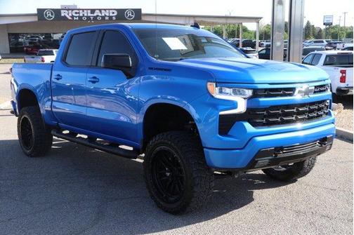 Rip Tide Blue 2025 Chevrolet Silverado 1500 RST