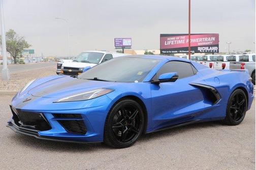 Elkhart Lake Blue Metallic 2021 Chevrolet Corvette Stingray w/2LT