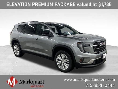 Sterling Metallic 2026 GMC Acadia AWD ELEVATION