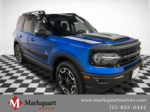 Velocity Blue Metallic 2022 Ford Bronco Sport Outer Banks