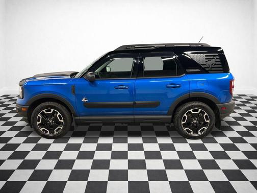 Velocity Blue Metallic 2022 Ford Bronco Sport Outer Banks