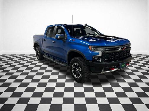 Glacier Blue Metallic 2022 Chevrolet Silverado 1500 ZR2