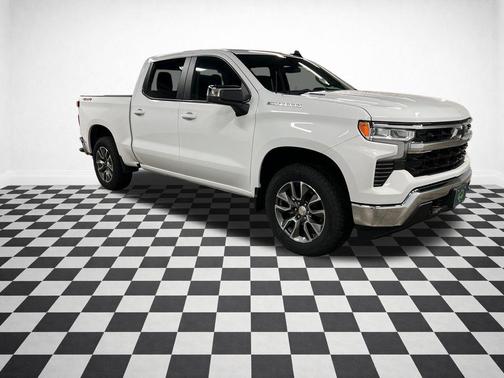 Summit White 2025 Chevrolet Silverado 1500 LT Truck