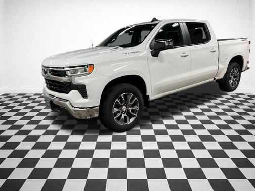 Summit White 2025 Chevrolet Silverado 1500 LT