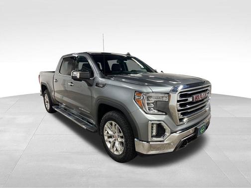 Satin Steel Metallic 2021 GMC Sierra 1500 SLT