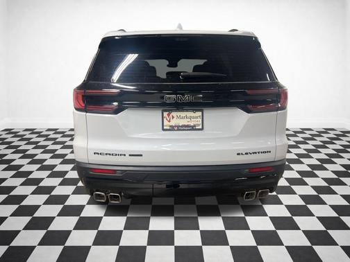 Glacier White Tricoat 2026 GMC Acadia AWD ELEVATION