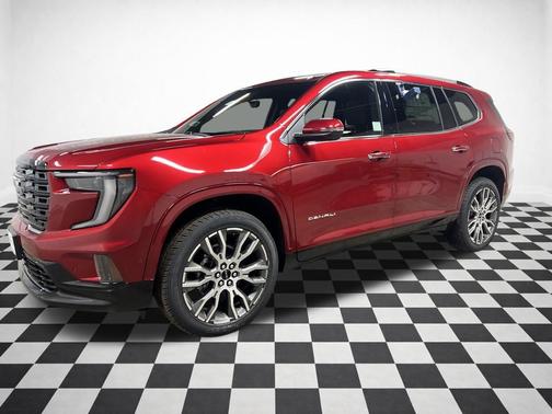 Volcanic Red Tintcoat 2026 GMC Acadia Denali