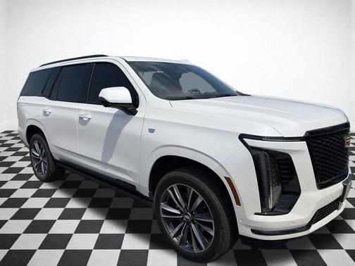 Crystal White Tricoat 2025 Cadillac Escalade Sport