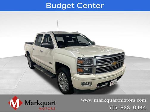 White Diamond Tricoat 2015 Chevrolet Silverado 1500 High Country