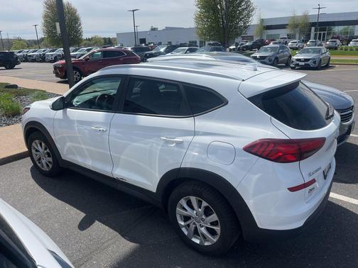 Cream White 2020 Hyundai TUCSON Value