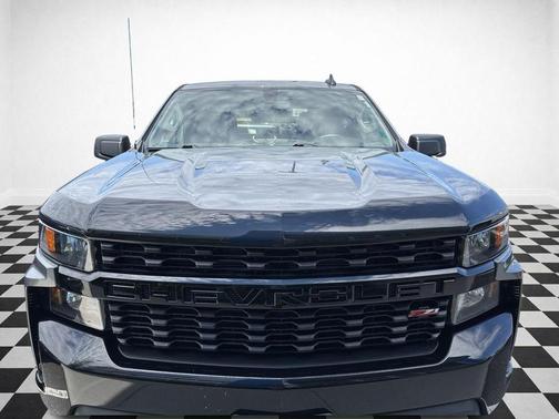 Satin Steel Metallic 2021 Chevrolet Silverado 1500 Custom Trail Boss