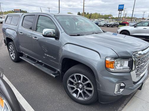 Satin Steel Metallic 2021 GMC Canyon Denali