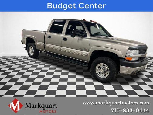 Light Pewter Metallic 2002 Chevrolet Silverado 2500 LS H/D Crew Cab