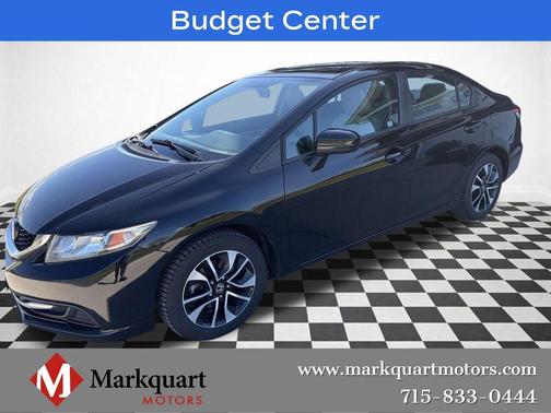 Crystal Black Pearl 2014 Honda Civic EX