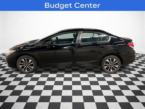 Crystal Black Pearl 2014 Honda Civic EX
