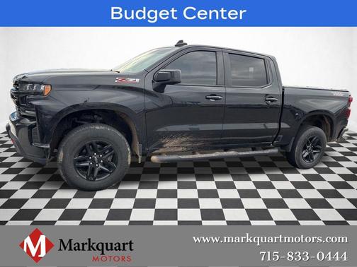 Black 2021 Chevrolet Silverado 1500 LT Trail Boss