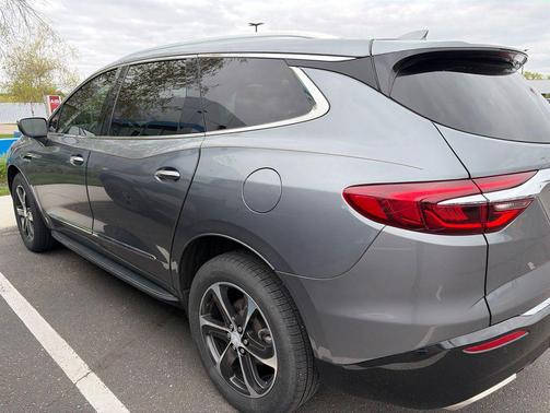 Satin Steel Metallic 2019 Buick Enclave Essence