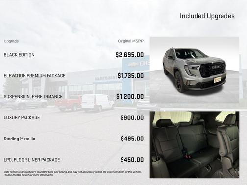 Sterling Metallic 2026 GMC Acadia Elevation AWD