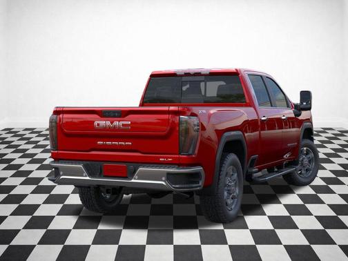 Volcanic Red Tintcoat 2026 GMC Sierra 2500 SLT