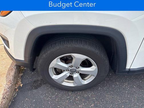 White Clearcoat 2018 Jeep Compass Latitude