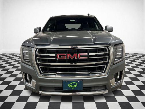 Satin Steel Metallic 2021 GMC Yukon SLT