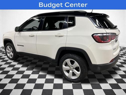 White Clearcoat 2020 Jeep Compass Latitude