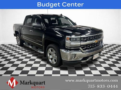 Black 2018 Chevrolet Silverado 1500 LTZ