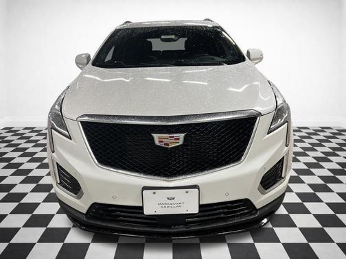 Crystal White Tricoat 2023 Cadillac XT5 Sport