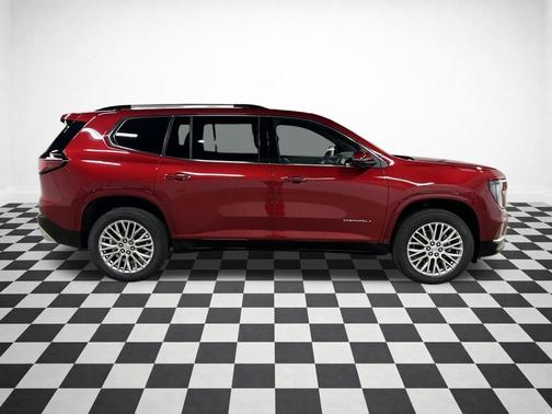 Volcanic Red Tintcoat 2026 GMC Acadia Denali