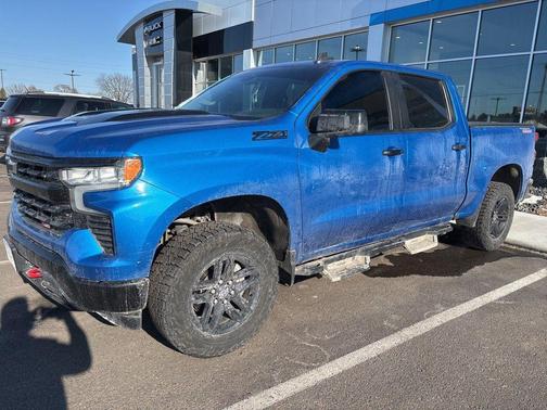 Glacier Blue Metallic 2023 Chevrolet Silverado 1500 LT Trail Boss