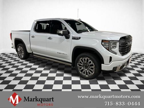 Glacier White Tricoat 2026 GMC Sierra 1500 SIERRA 1500 DENALI ULTIMATE Truck