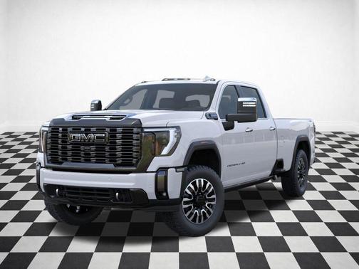 Glacier White Tricoat 2026 GMC Sierra 3500 Denali