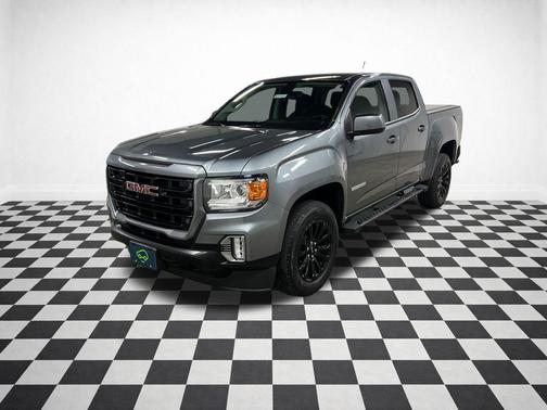 Satin Steel Metallic 2022 GMC Canyon Elevation