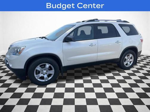 White Diamond Tricoat 2012 GMC Acadia SLE
