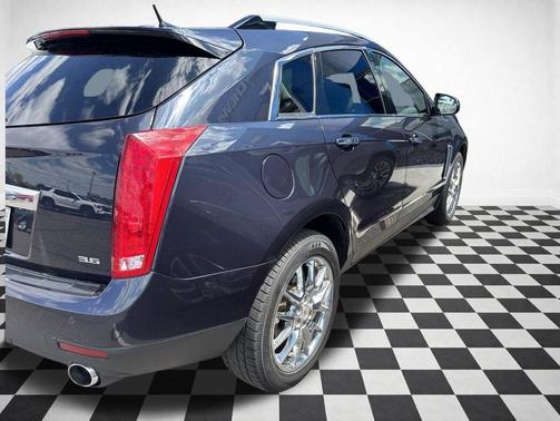 Sapphire Blue Metallic 2014 Cadillac SRX Premium Collection