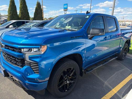 Glacier Blue Metallic 2022 Chevrolet Silverado 1500 RST
