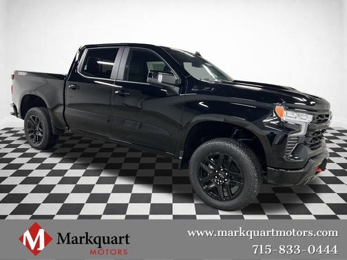Black 2026 Chevrolet Silverado 1500 LT Trail Boss Truck